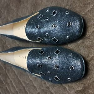 Katy Perry The Turner Embellished Glitter Loafers 8.5M